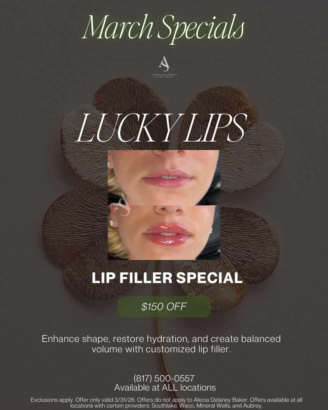 March Specials - Lip Filler