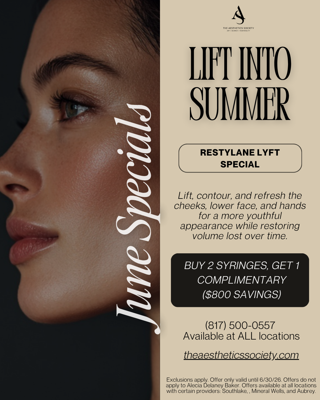 June Specials- Filler